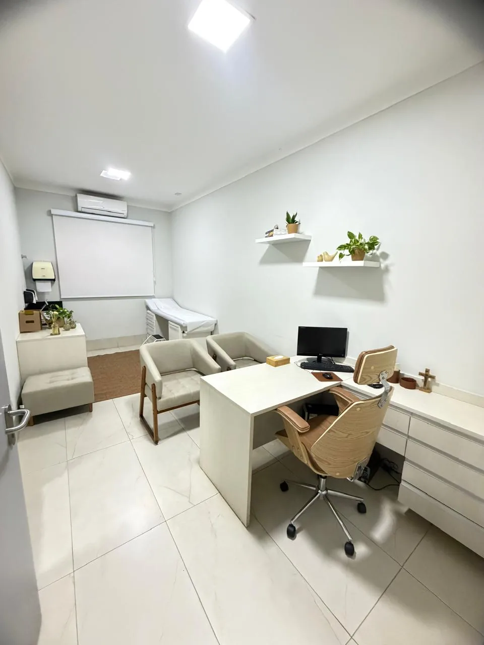 Recepção acolhedora da Clínica Lotus em Ribeirão Preto